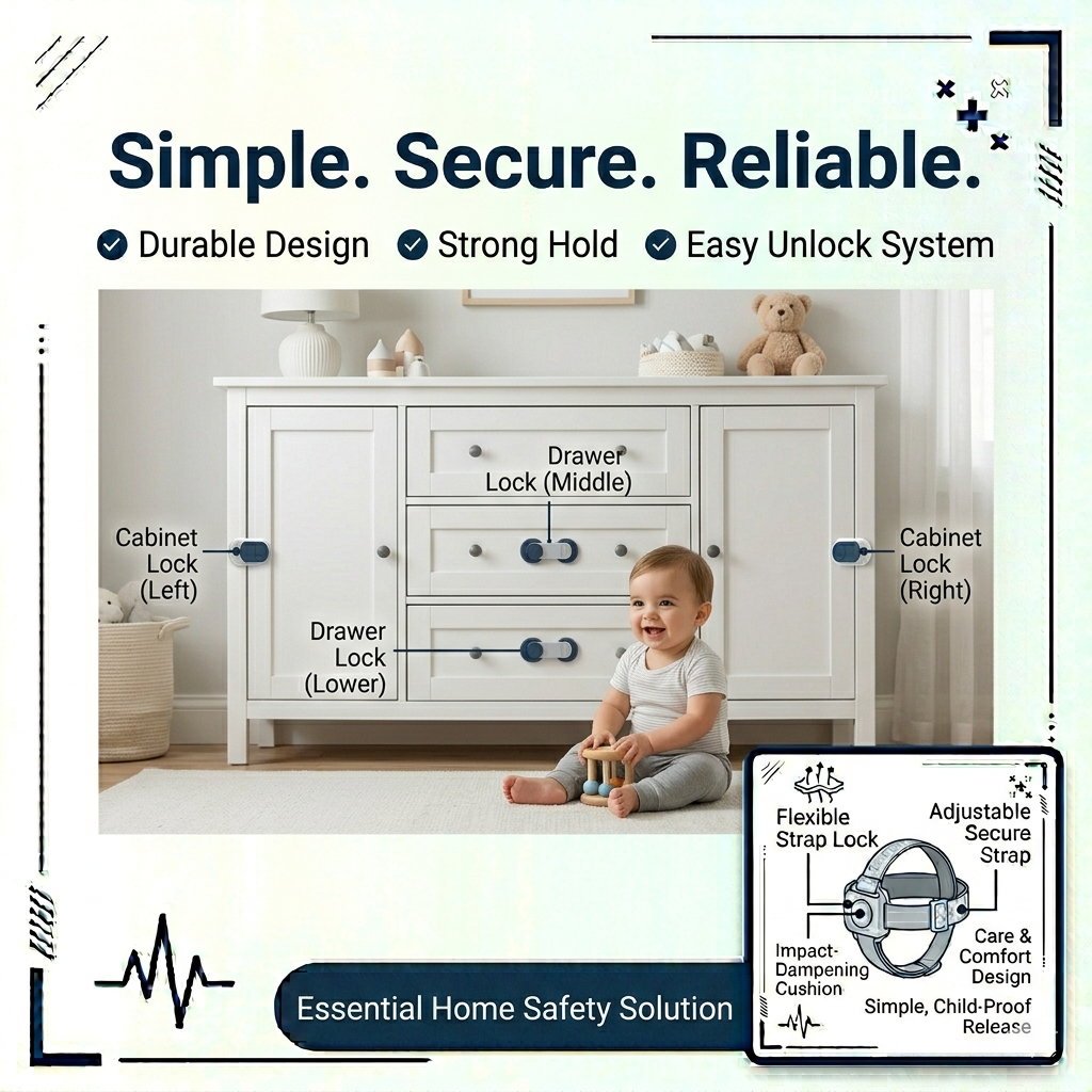Child Drawer Safety Locks
