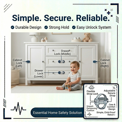 Child Drawer Safety Locks